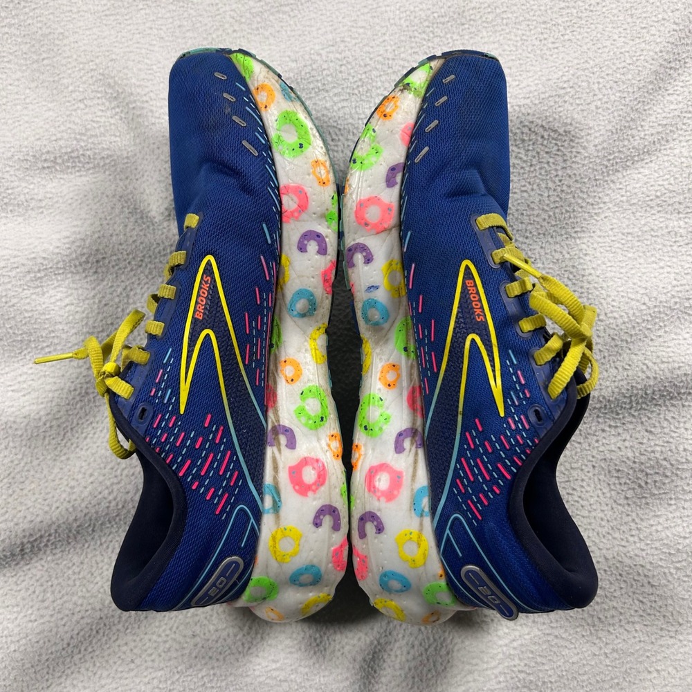 Brooks Glycerin 20 Running Shoes Womens Blue Cereal DNA LOFT Bowl of Blue - Picture 3 of 9